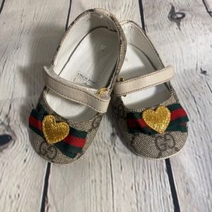 Authentic Infant Gucci flat